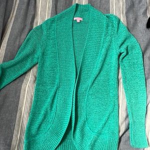 Teal Lilly Pulitzer Cardigan